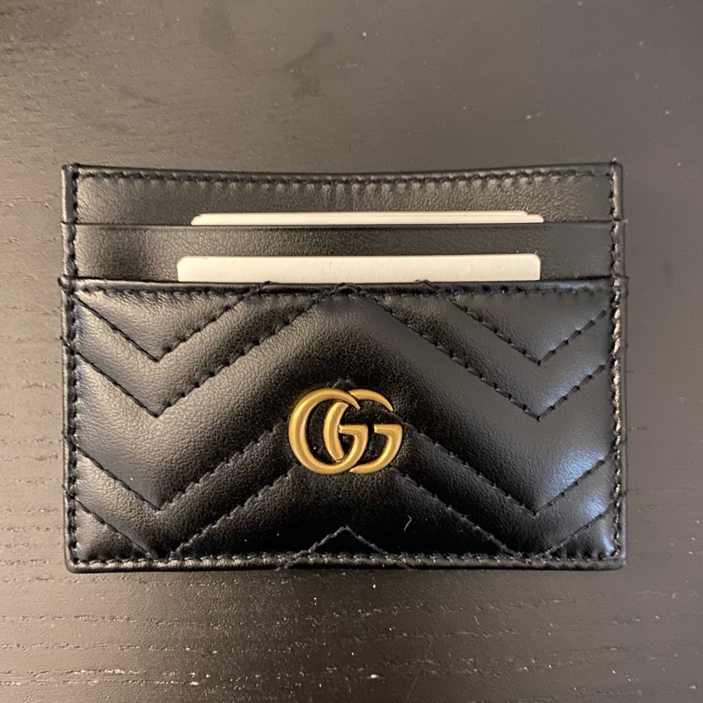 NWT Gucci GG Marmont Card Case